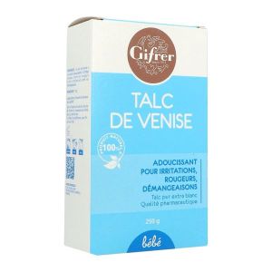 Gifrer Talc De Venise Pour Bebe Pdr Bt Rech Cart 250 G 1