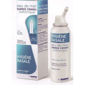 Sandoz Conseil Eau De Mer Spray Isotonique Flacon 100 Ml 1