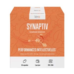 Léro Synaptiv Concentration Intellectuelle 30 Capsules