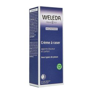 WELEDA HOMME CREME A RASER Crème à raser, tube 75 ml