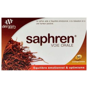 Saphren comprime equilibre emotionnel boite 30