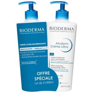 Bioderma Atoderm Creme Ultra 2X500Ml
