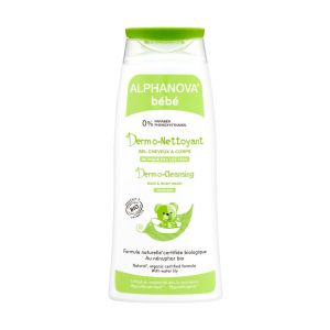 Alphanova - Dermo nettoyant cheveux & corps bébé Bio - 200 ml