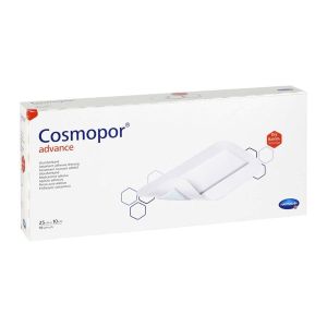 COSMOPOR ADVANCE Pansement absorbant, stérile, adhésif 4 côtés, 25 cm x 10 cm (ref. 901016), bt 10