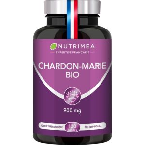 Nutriméa Chardon Marie BIO - pilulier 120 gélules