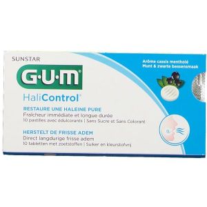 Gum Halicontrol Tablette Pastille 10