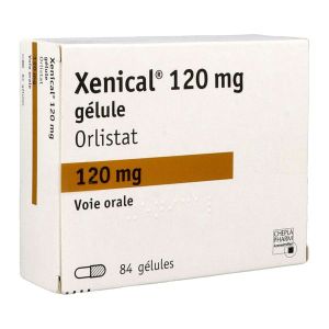 XENICAL 120 MG BOITE DE 84 GELULES