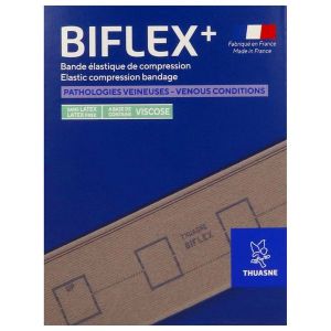 BIFLEX PLUS N° 17 FORTE Bande de contention étalonnée, force 3, 101 cN/cm à 160 cN/cm, chair, 3 m x 10 cm, unité