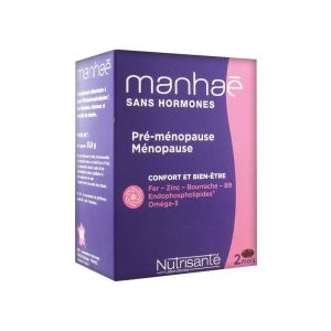 Nutrisanté Manhaé Pré-Ménopause Ménopause 60 Capsules
