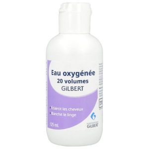 GILBERT EAU OXYGENEE 20 VOLUMES Eau oxygénée stabilisée à 20 volumes, fl 125 ml