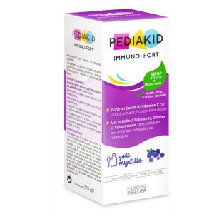Pediakid Sirop Pediakid : Immuno-Fort, Myrtille - 125 ml