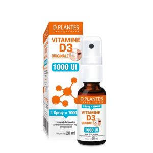 D. Plantes Vitamine D3 1000 UI Originale spray - 20 ml