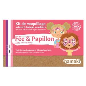 Namaki Kit de maquillage 3 couleurs Fée & Papillon BIO