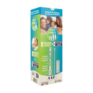 AAZ AUTOTEST COVID-VIRO DEPISTAGE FAMILLE - 2 TESTS ADULTES / 2 TEST ENFANTS 4