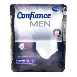 Confiance MEN SV absorption 6G NUIT TM - Sachet 8