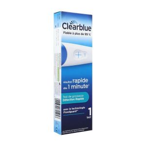 CLEARBLUE PLUS TEST DE GROSSESSE BOITE DE 1
