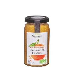Saveurs & Fruits Préparation aux fruits 100% Clémentine de France BIO - pot 240 g