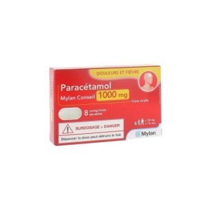 PARACETAMOL VIATRIS CONSEIL 1000 mg, comprimé sécable Paracétamol