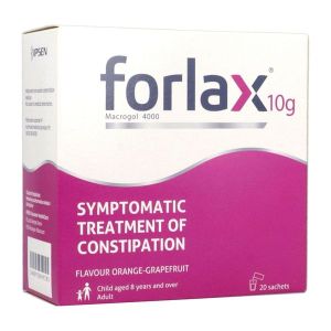 FORLAX Poudre pour solution buvable 10 g, boîte 20 sachets-dose