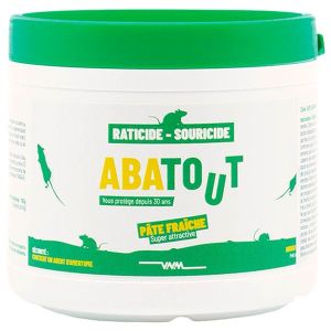 Abatout Rat Souris Pâte Fraîche 15 Sachets-Doses