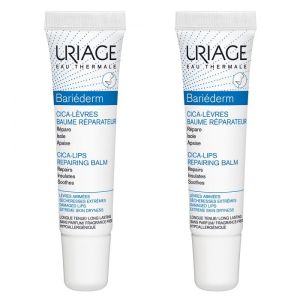 Uriage Bariéderm Cica-Lèvres Baume Protecteur Lot de 2 x 15 ml