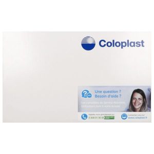 Conveen® Etuis + Joint - Boîte de 30 étuis péniens avec joints de fixation - 6 raccords - diamètre 35 mm Référence: 051350