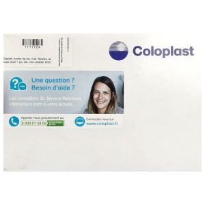 ALTERNA PLUS SYSTEME 1 PIECE FERMEE Poche Midi fermée, filtre intégré, système 1 pièce, opaque, prédécoupé, diamètre 50 mm, bt 30