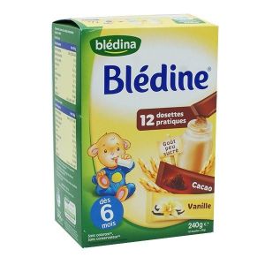 Blédina blédine vanille/cacao dosettes 240g