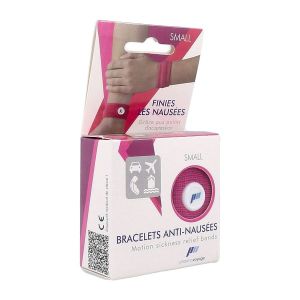 Pharma Voyage Bracelet Anti-Nausees Lot De 2 Rose Small 2