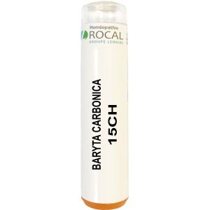 Baryta carbonica 15ch tube granules 4g rocal