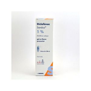 Diclofenac Sandoz 1 % Gel 100 Ml En Flacon Pressurise