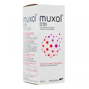 Muxol Solution Buvable 1 Flacon(S) En Verre Brun De 180 Ml