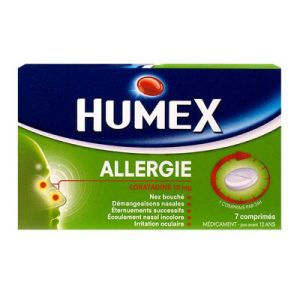 HUMEX ALLERGIE LORATADINE 10 mg comprimé B/7