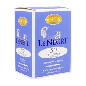 Le Negri Cure-Dents Plastique Emballes X50