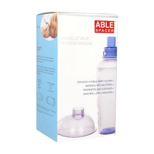 ABLE SPACER 2 Chambre d'inhalation avec masque pour nourrisson, unité