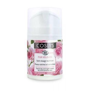 Coslys Crème jour visage peaux sèches & sensibles BIO - 50 ml