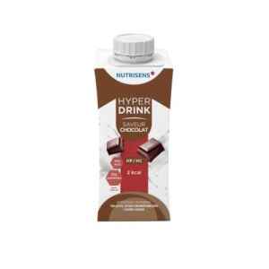 NUTRISENS HYPERDRINK HP HC 2 KCAL Denrée alimentaire destinée à des fins médicales spéciales, chocolat, 200 ml x 4