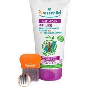 Puressentiel Anti-Poux Shampooing Masque Traitant 2 en 1 150ml