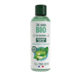 Je suis Bio Recharge déodorant soin 24h Menthe Aloe vera BIO - 100 ml