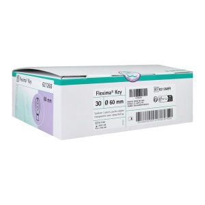 FLEXIMA KEY ROLL'UP Poche vidable, système 2 pièces à couplage adhésif, clamp souple, transp, diamètre 60 mm (ref. 621260FR), bt 30