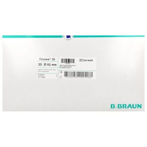 FLEXIMA 3S HAUT DEBIT Poche vidable, système 2 pièces haut débit avec anneau flottant, transparente, diamètre 65 mm (ref. 933165FR), bt 30