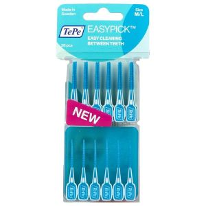 Tepe Easypick Brossettes Interdentaires Flexibles Turquoise M/L 36