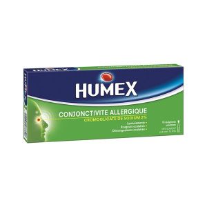 Humex Conjonctivite Allergique 2 % Collyre En Solution En Recipient Unidose B/10