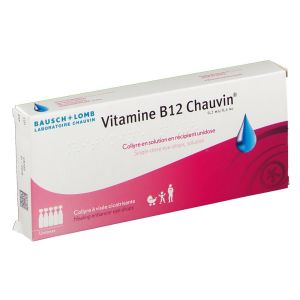 Vitamine B12 Chauvin 0,2 Mg/0,4 Ml Collyre En Solution En Recipient Unidose B/10