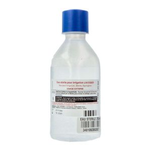 EAU STERILE POUR IRRIGATION LAVOISIER Eau stérile pour irrigation, fl 250 ml, bt 1