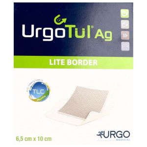 Urgo Urgotul Argent Lite Border Pansement 6.5*10 Cm 16