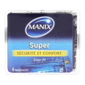 Manix Super Lubrifies Avec Reservoir Preservatif 4
