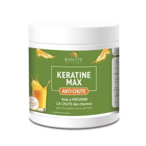 KERATINE MAX ANTI-CHUTE Poudre, complément alimentaire à visée capillaire, pot 240 g
