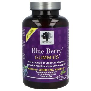 New Nordic Blue Berry - Gommes A Macher Pot 60