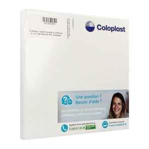 SENSURA FLEX SUPPORT STANDARD Support porte-poche souple, système 2 pièces, à couplage adhésif, diamètre 90 mm (ref. 101080), bt 5